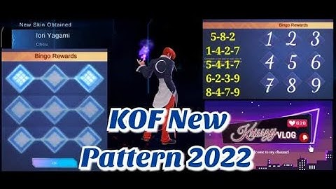 NEW KOF PATTERN 2022 X TIPS AND TRICKS X MLBB CODE #MLBBREDEEMCODE #TIPS #TRICKS #KOFBINGO #KOF2022