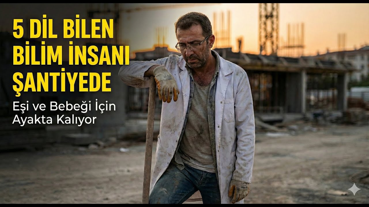 Sessizliği Kırmak: 5 Dil Bilen Akademisyen İnşaatta, Eşi ve Bebeği 41 Kişilik Koğuşta!