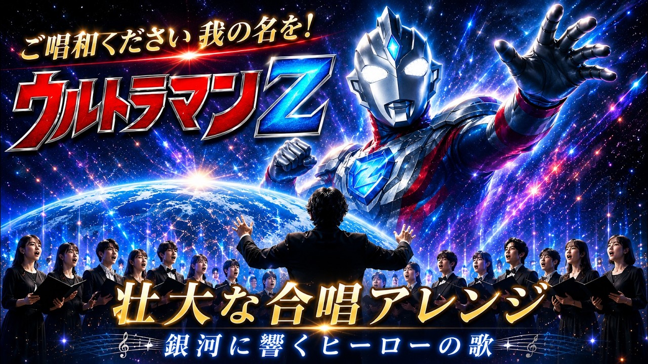 ご唱和ください我の名を｜ウルトラマンZを壮大な合唱と演奏でお届け
