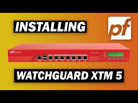 How to Install pfSense 2.4.4 on Watchguard XTM 5 // LCDproc Package Step by Step Guide 2020