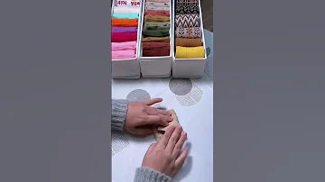 أفكار في ترتيب ادراج الخزانه استغلال المساحات 