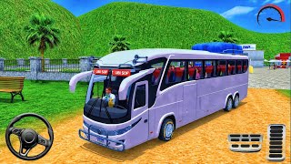 Offroad Bus Simulator 3D Game  - Extreme Coach Bus Simulator Game 2026 - Andriod Gameplay screenshot 2