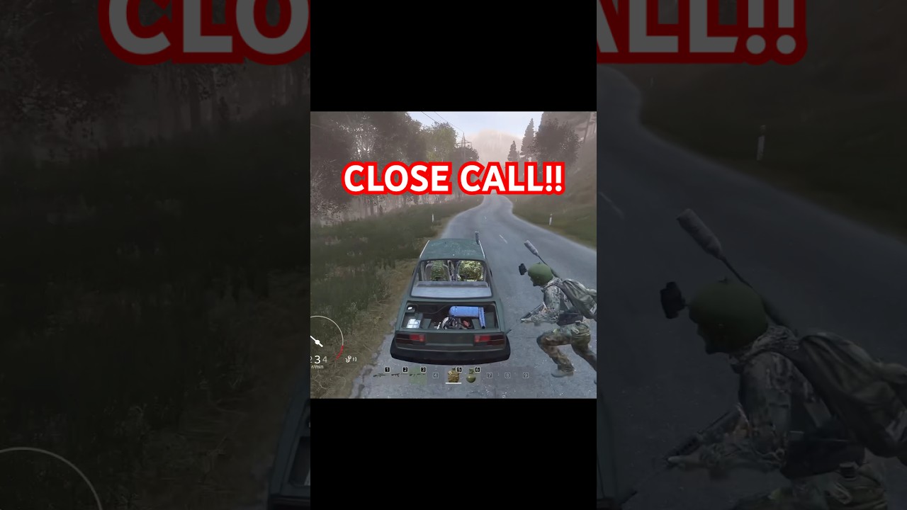 CLOSE CALL!! #dayz #dayzstandalone #funny #fyp #trending #viral #closecalls