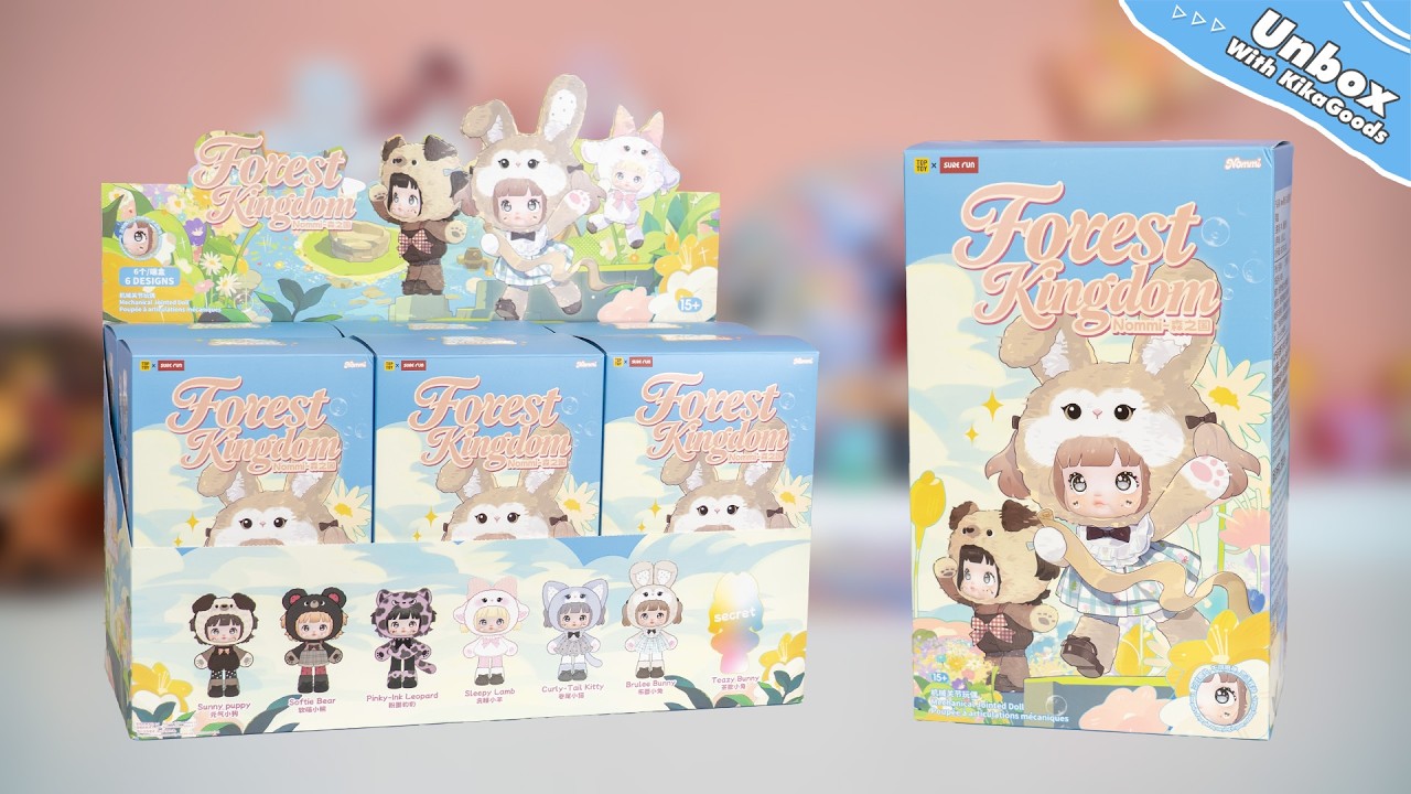 Unboxing Nommi Forest Kingdom Series Action Figure Blind Box