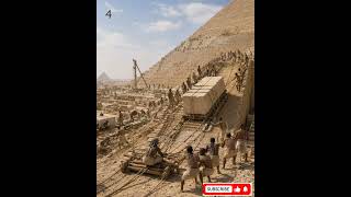 The Eternal Monuments: How the Pyramids Were Built #usashorts#historylovers#pyramid#pyramidsofegypt