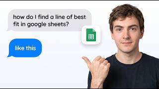 How to Find a Line of Best Fit in Google Sheets (2026 Method)