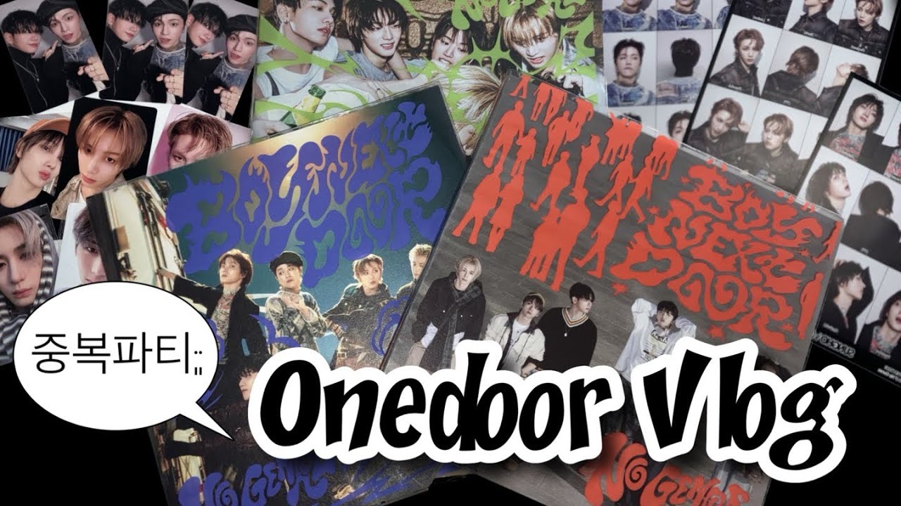 [원도어 브이로그] No Genre 앨범깡 ✦ 덕질 브이로그 ✦ 최애잡이? ✦ 포카 ✦ 택배깡 ✦ 컴백 ✦ 보넥도 ✦ 중복싫어요