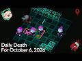 Friday The 13th Killer Puzzle Daily Death for October 