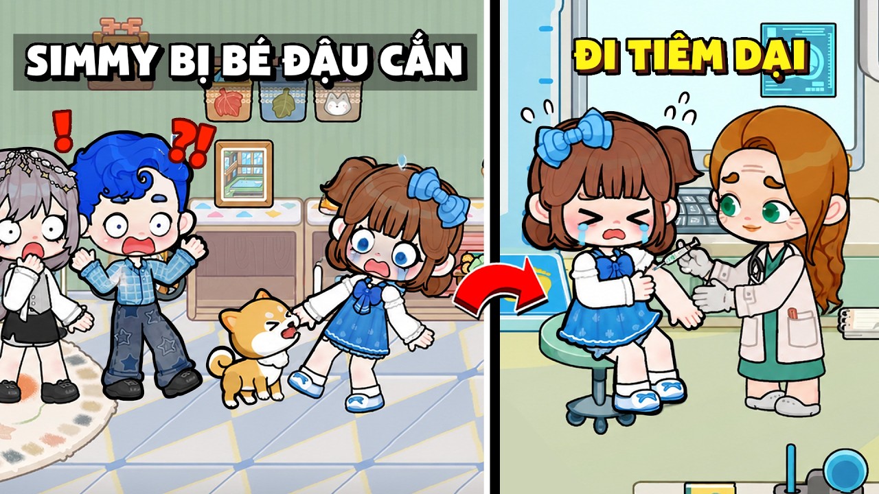 Chỉ Vì Bé Đậu...Simmy Phải Tiêm Dại 😭💉 [ GAME WORLD ]