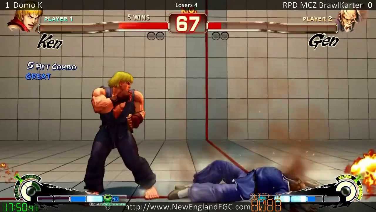 GUM07 SSF4AE Domo K Vs RPD MCZ BrawlKarter