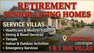 Retirement Homes | Senior citizens homes | 1bhk villas |  | Medchal #vasavirealty #advaithhomes screenshot 5