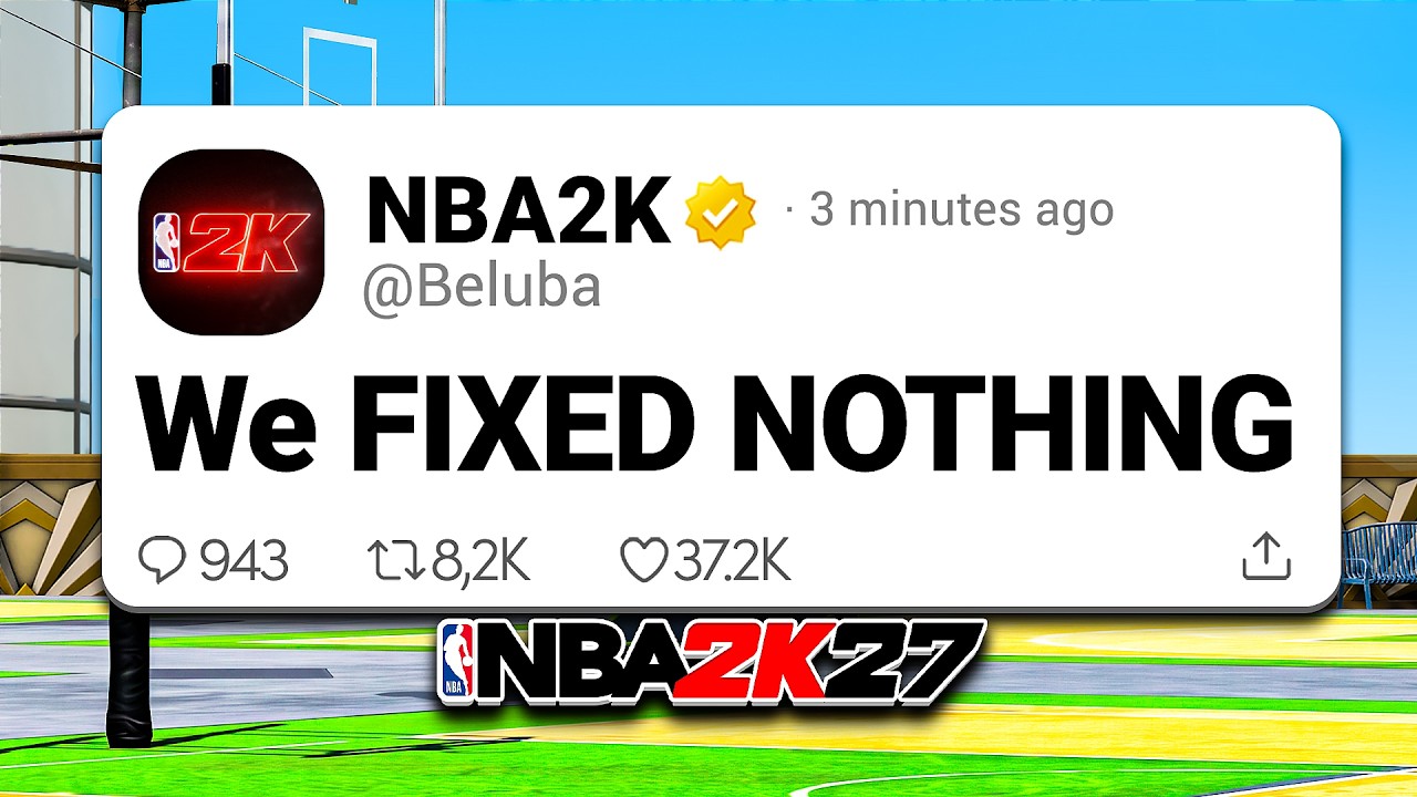 NBA 2K27 Just Dropped a NEW Patch & its BAD...