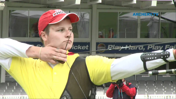 Larry Godfrey v Dmytro Hrachov  recurve mens 2nd round | London 2012 Olympic Test Event