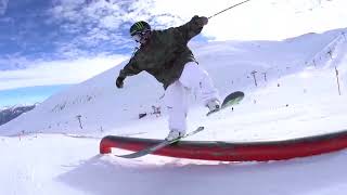 Snowpark Skiing In Andorra - Henrik Harlaut
