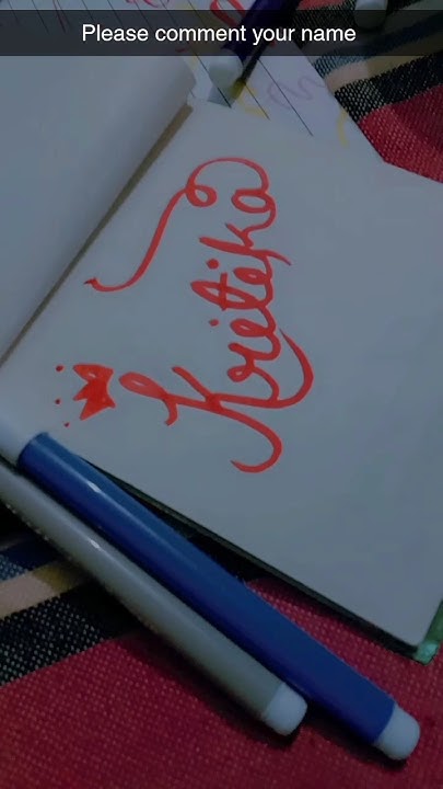 How To Write Kritika Kritika Kaise Likhta Hai From Fun With Sister 9650 learn-how-to-sign-the-name-kritika-stylishly-in-cursive-writing-youtube