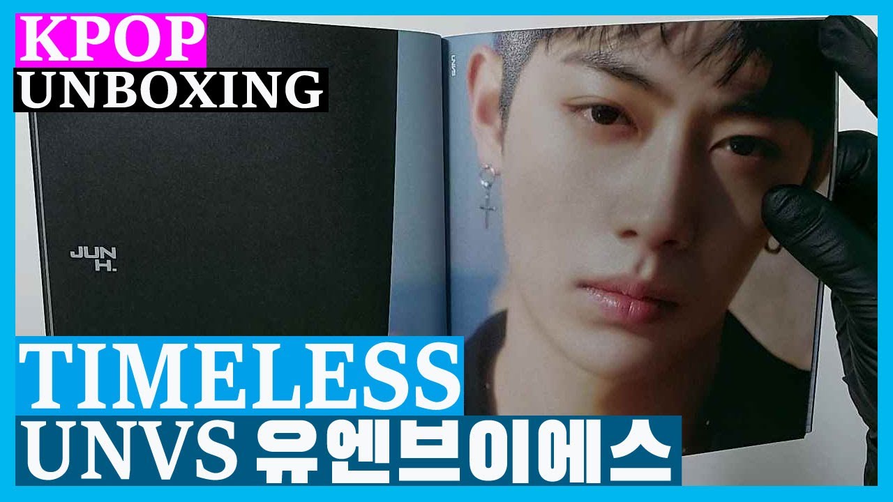 Unboxing UNVS [TIMELESS] 유엔브이에스 Debut Single Album Kpop Unboxing 케이팝 ...