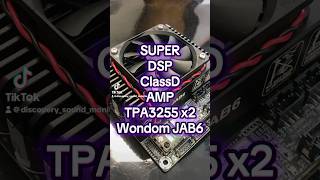 Incredible #classdamplifier #dsp JAB6 by @WONDOMAudio