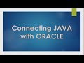 [HINDI]How to connect oracle with java || In Eclipse || by tech valley