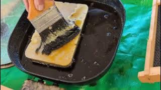 How to Add Beeswax to Foundation