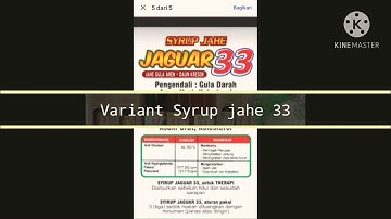 REVIEW PRODUK SYRUP JAHE 33.. READY STOK ALL VARIAN.. MANTAP