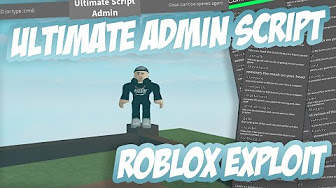Roblox Hack Admin Lua Script Youtube - admin script roblox lua
