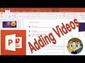 Adding Videos to PowerPoint Presentations