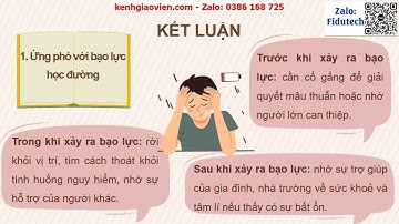 Giáo án powerpoint bài 8: Phòng chống bạo lực học đường | GA điện tử công dân 7 chân trời sáng tạo