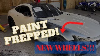 Rebuilding A Wrecked AMG GT! PART 4 IAA\/COPART REBUILD !