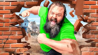 5 Unbreakable Houses Vs World’s Strongest Man!