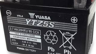 ⚡ Yuasa YUAM62TZ5 YTZ5S-BS High Performance AGM Battery | Compact & Powerful