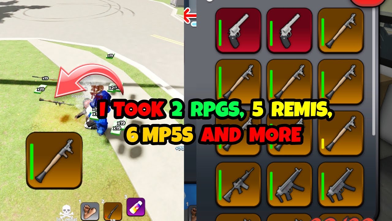 I STOLE EVERYONES LEGENDARY RPGS, MP5'S, REMIS, AND MORE CRAZY LOOT IN ...