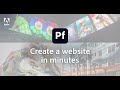 Introduction to Adobe Portfolio