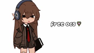 FREE OCS ! 🖤 Dark academia + soft aesthetic🤍 screenshot 5