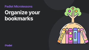 Organize your bookmarks