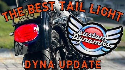DYNA UPDATE: The Integrated Tail Light!