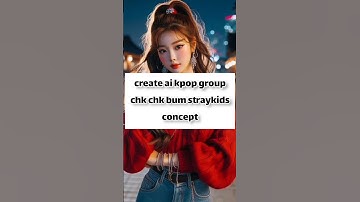 create ai kpop group chk chk bum straykids concept ❤ #straykids #kpop #idol #ai #girlgroup