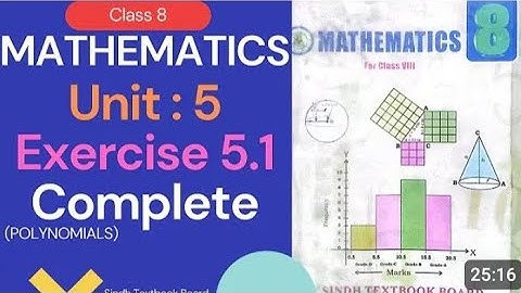 Exercise 5.1 class 8 math | Sindh textbook | viii math ex 5.1 All questions | class viii math urdu