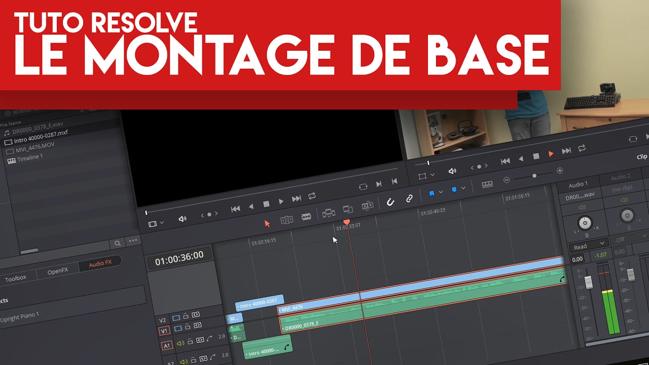 Tuto | Le montage avec Resolve