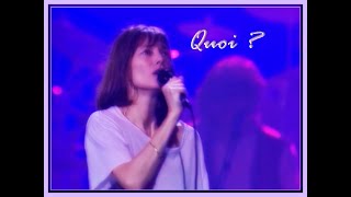 Jane Birkin - Quoi - LIVE HQ STEREO 1991
