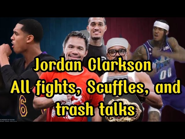 Cavaliers' mascot goes hard after Lakers' Jordan Clarkson