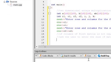 C++ Two dimensional arrays multiplication