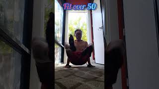 Superman Burpee push-ups fit over 50 fitover50