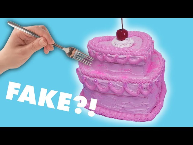 DIY DOLLAR TREE FAUX CAKE TUTORIAL 🍰HOW TO MAKE A FAKE CAKE ON A