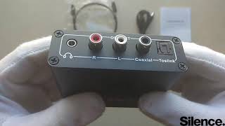 Digital To Analog Audio Hifi Headphone Amplifier Converter