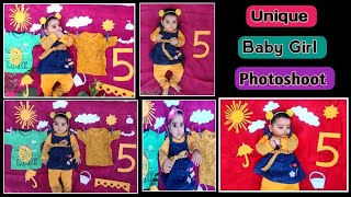 10 Cute and Creative Baby Photo Shoot Ideas | Newborn Photo shoot Ideas | cute photo pose for babies