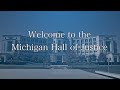 Welcome to the michigan hall of justice