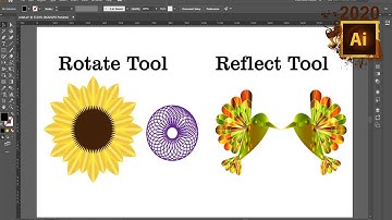 Adobe illustrator Class 56 rotate tool reflect tool Urdu/Hindi