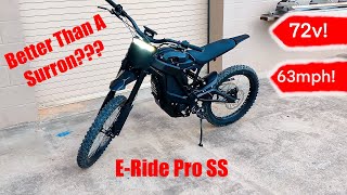 2024 E-Ride Pro SS Review and Riding//BETTER THAN A SURRON?