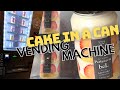 CAKE IN A CAN vending machine Osaka | Weird Vending Machines Japan | 自販機
