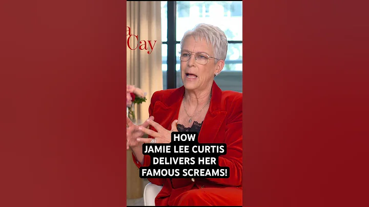 How Jamie Lee Curtis Delivers Her Famous Screams! 😱#jamieleecurris #emmamackey